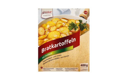 Grocholl, Bratkartoffeln mit Zwiebeln, Verpackung - Frontansicht