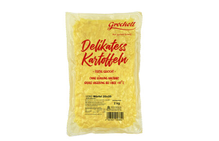 Grocholl gekochte Kartoffelwürfel 20x20mm