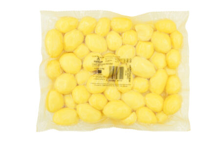 Bio Goldstücke, ganze Knollen in Verpackung, 5kg - Frontansicht